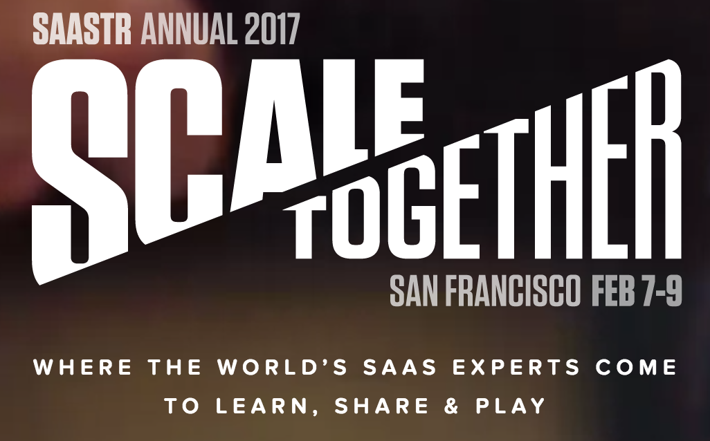 Meet us at SaaStr Annual 2017