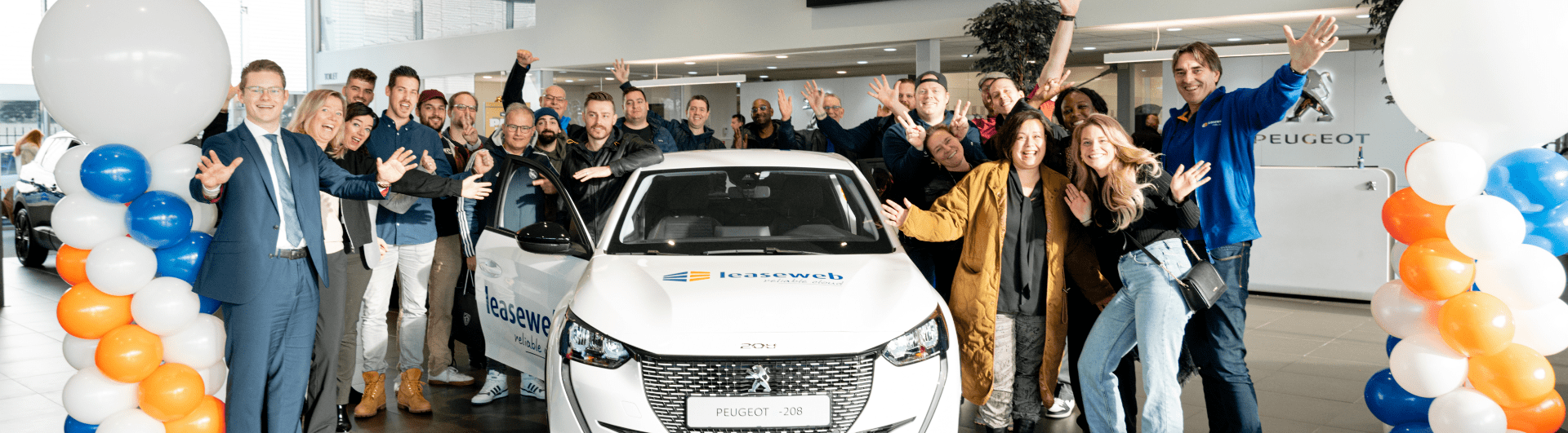 Leaseweb’s New E-car Fleet Hits the Road